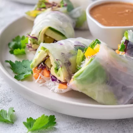 Fresh Vegetable Summer Rolls