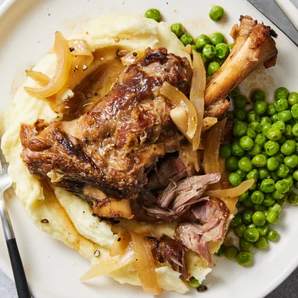 Slow-Braised Lamb Shank with Star Anise