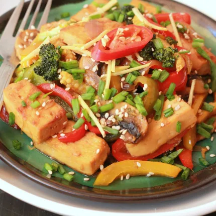 Tofu & Ginger Stir-fry