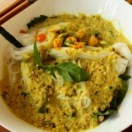 Mini Nom Banh Chok Bowls