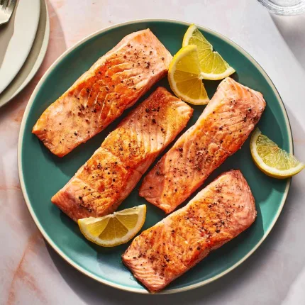 Pan-Seared Salmon with Infused Coconut Velouté