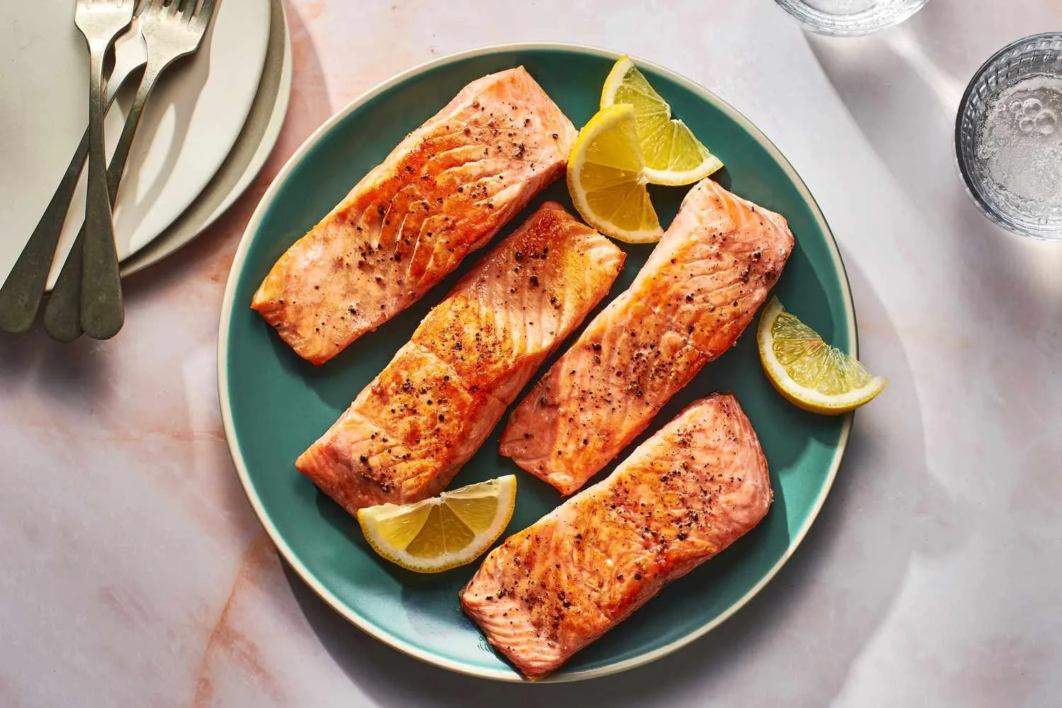 Pan-Seared Salmon with Infused Coconut Velouté