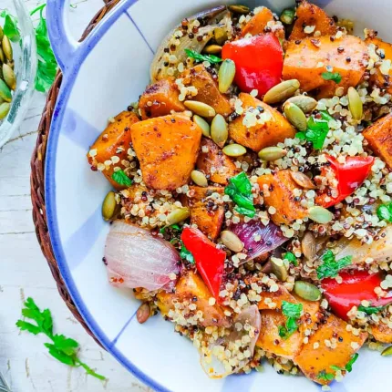 Quinoa & Roasted Pumpkin Salad
